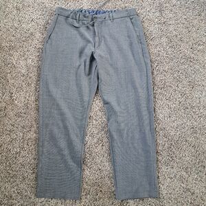 ROBERT GRAHAM MENS Gray Mens Pants Size 34 Athleisure